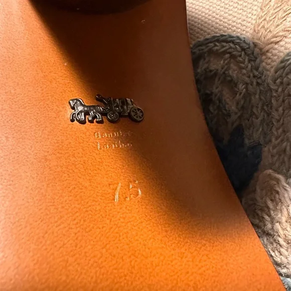 Coach Ombré Heel Boots. Size 7.5.  Like New! - Picture 8 of 9